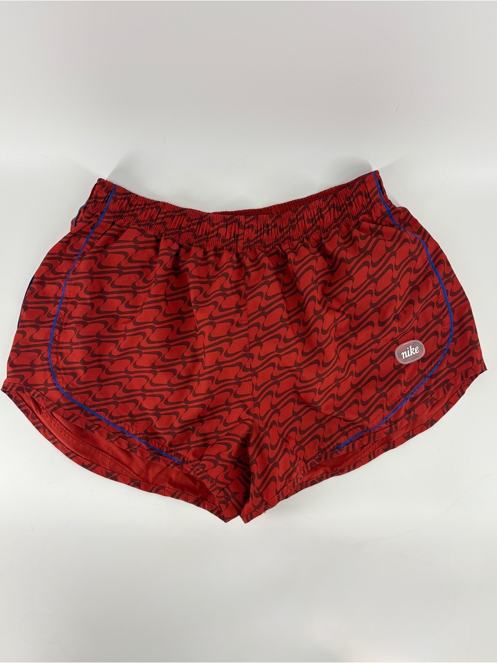 Nike Dri-Fit Tempo Allover Logo Running Brief Lined Shorts